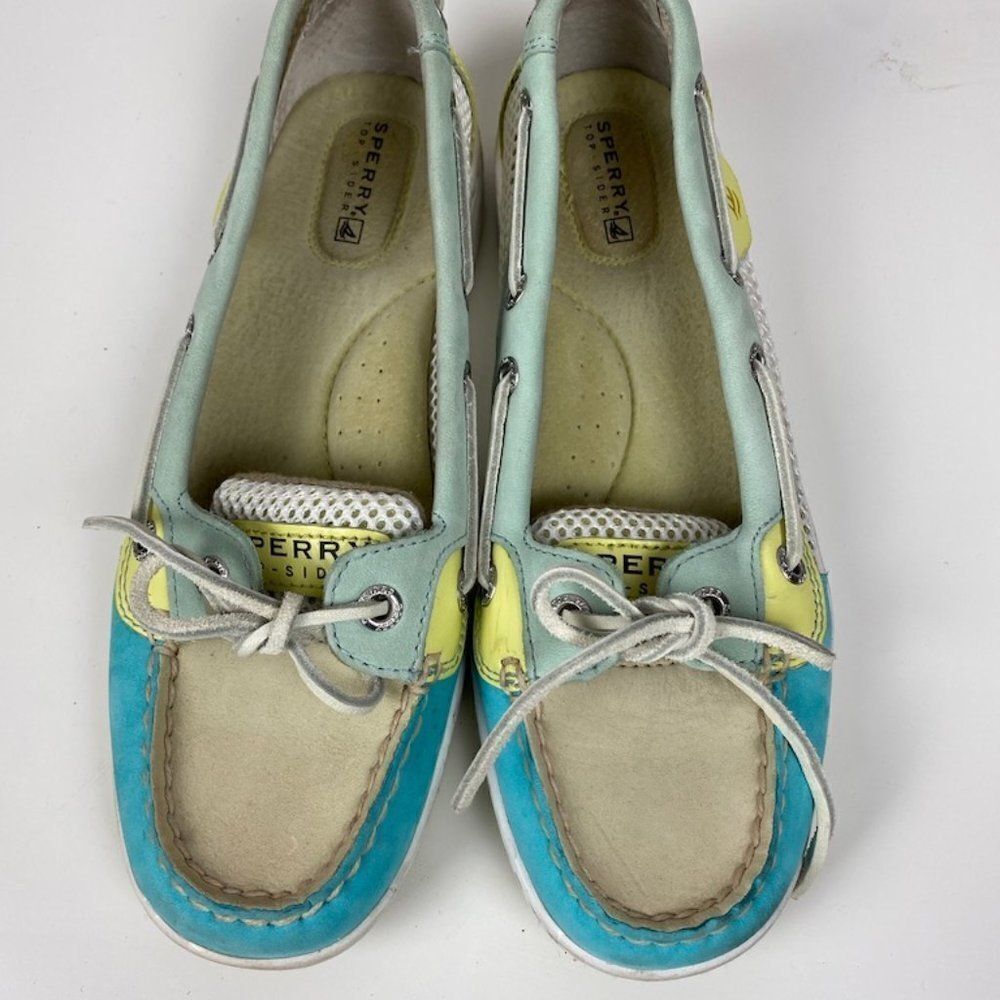 SPERRY TOP SIDER ANGELFISH MESH BOAT SHOE SIZE 6.5